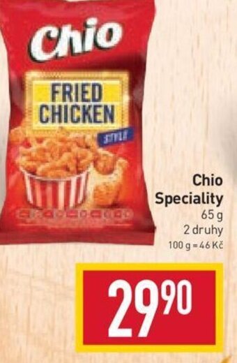 Billa Chio Speciality nabídka