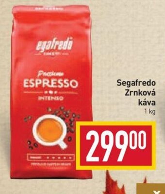 Billa Segafredo Zrnková káva nabídka