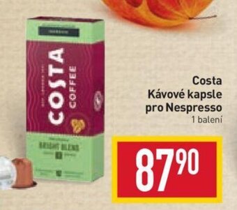 Billa Costa Kávové kapsle pro Nespresso nabídka