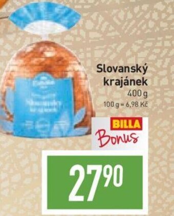 Billa Slovanský krajánek 400 g nabídka