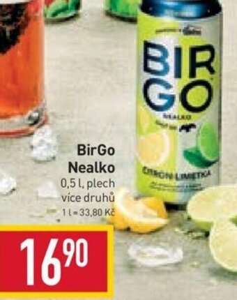 Billa BirGo Nealko 0,5 l nabídka