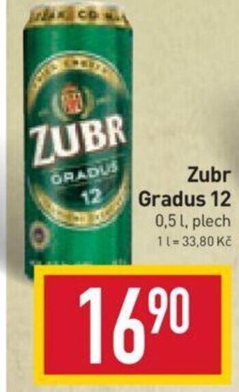 Billa Zubr Gradus 12 nabídka
