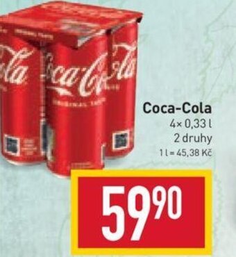 Billa Coca-Cola nabídka