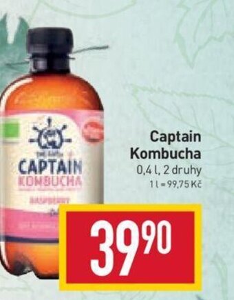 Billa Captain Kombucha 0,4 L nabídka
