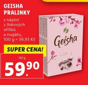 Lidl GEISHA PRALINKY nabídka