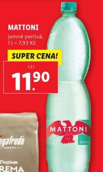 Lidl MATTONI nabídka