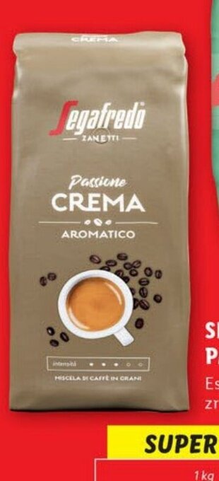 Lidl SEGAFREDO PASSIONE nabídka