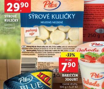 Lidl Sýrové kuličky nabídka