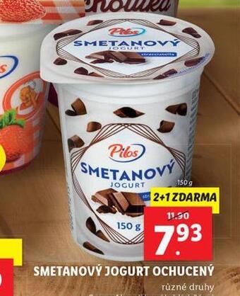 Lidl Smetanový jogurt ochucený nabídka