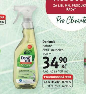 dm drogerie Denkmit čistič koupelen nabídka