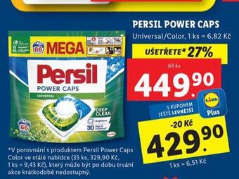 Lidl Persil power caps nabídka