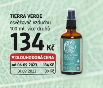 dm drogerie Tierre verde osvěžovač vzduchu nabídka