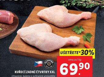 Lidl Kuřecí zadní čtvrtky xxl nabídka