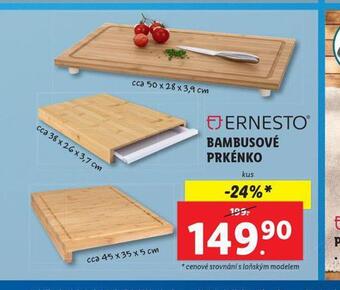 Lidl Bambusové prkénko nabídka