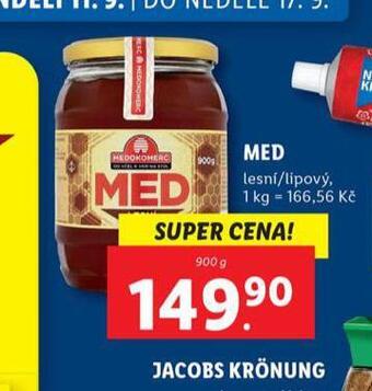 Lidl Med lesní / lipový nabídka