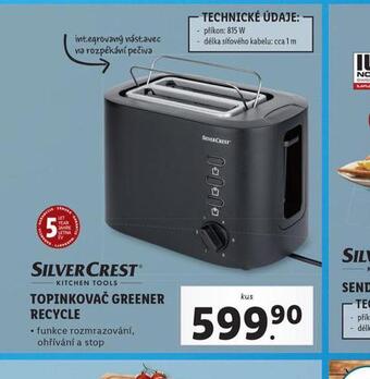 Lidl Topinkovač nabídka