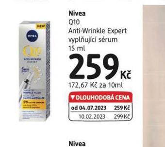 dm drogerie Nivea q10 sérum nabídka