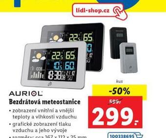 Lidl Bezdrátová meteostanice nabídka