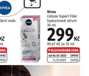 dm drogerie Nivea sérum nabídka