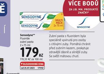 dm drogerie Sensodyne zubní pasta nabídka