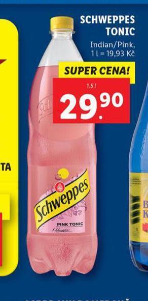 Schweppes tonic