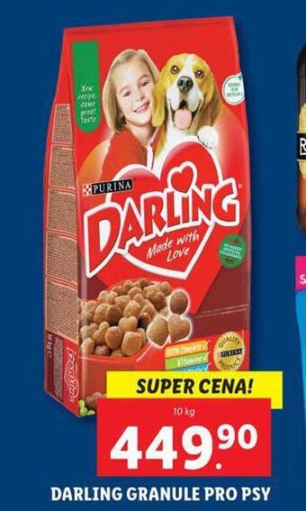 Lidl Darling granule pro psy nabídka