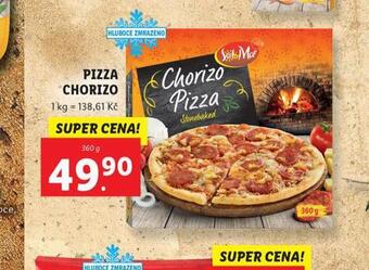 Lidl Pizza chorizo nabídka
