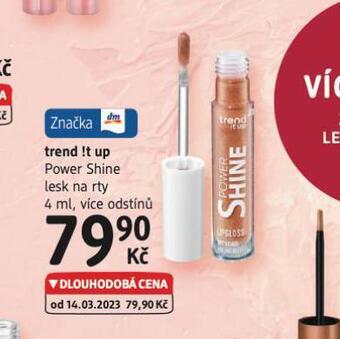 dm drogerie Trend it! lesk na rty nabídka