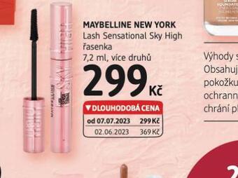 dm drogerie Maybelline řasenka nabídka
