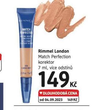 dm drogerie Rimmel london korektor nabídka