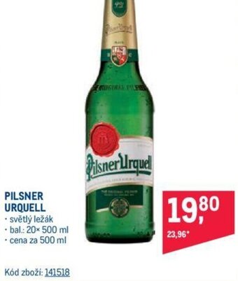 Makro PILSNER URQUELL nabídka