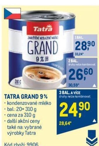 Makro TATRA GRAND 9% nabídka