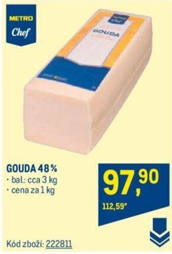 Makro GOUDA 48% nabídka