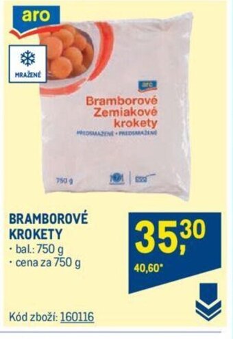 Makro BRAMBOROVÉ KROKETY nabídka