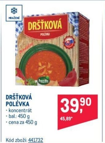 Makro DRŠŤKOVÁ POLÉVKA nabídka