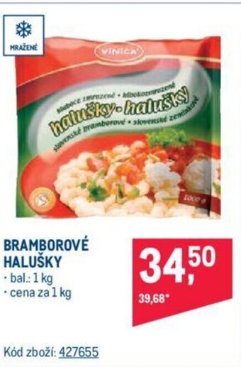 Makro BRAMBOROVÉ HALUŠKY nabídka