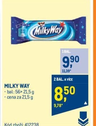 Makro MILKY WAY nabídka