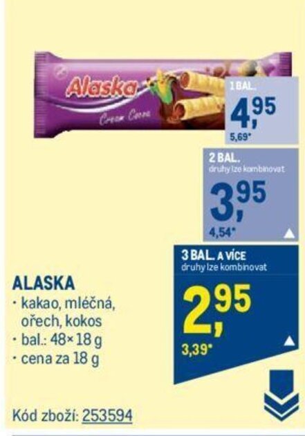 Makro ALASKA nabídka