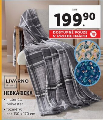 Lidl HEBKÁ DEKA nabídka