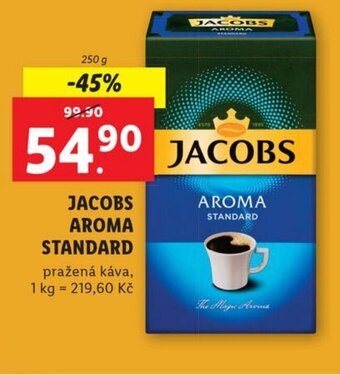 Lidl JACOBS AROMA STANDARD nabídka