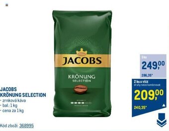Makro JACOBS KRÖNUNG SELECTION nabídka
