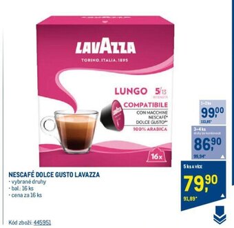 Makro NESCAFÉ DOLCE GUSTO LAVAZZA nabídka
