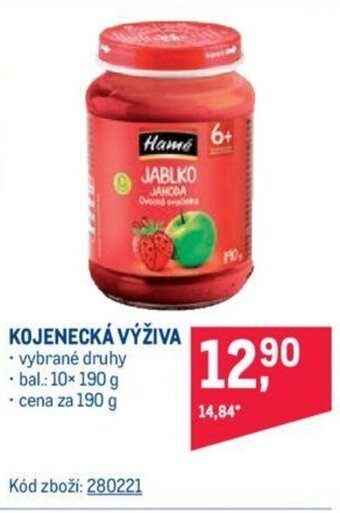 Makro KOJENECKÁ VÝŽIVA nabídka