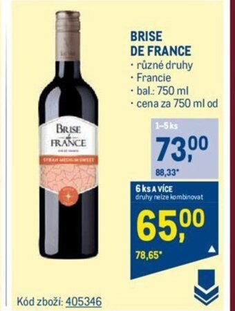 Makro BRISE DE FRANCE nabídka
