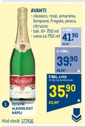 Makro AVANTI nabídka