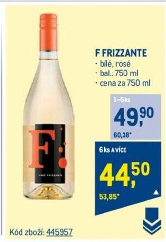 Makro F FRIZZANTE nabídka