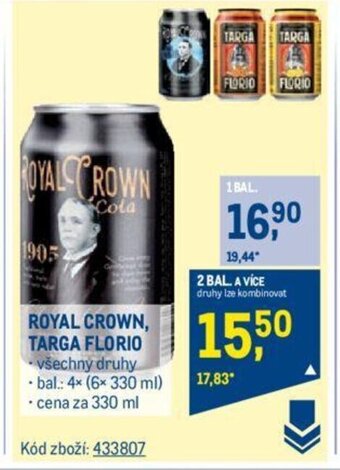 Makro ROYAL CROWN, TARGA FLORIO nabídka