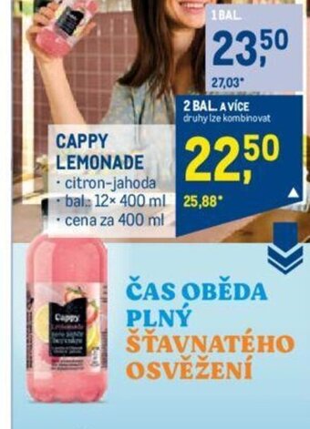 Makro CAPPY LEMONADE nabídka