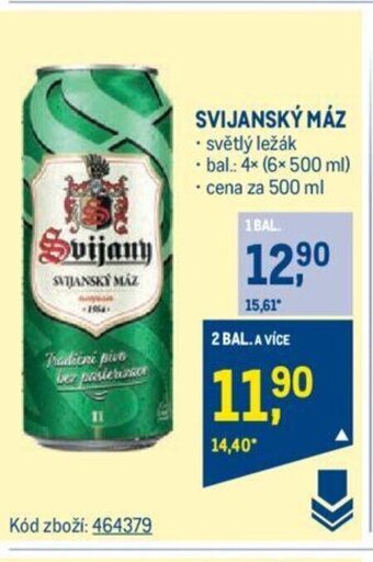 Makro SVIJANSKÝ MÁZ nabídka