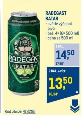 Makro RADEGAST RATAR nabídka